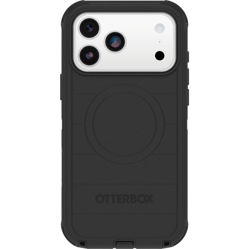 iPhone 17 Pro Max Defender - Robust MagSafe mobilcover med høj beskyttelsesfaktor, Sort