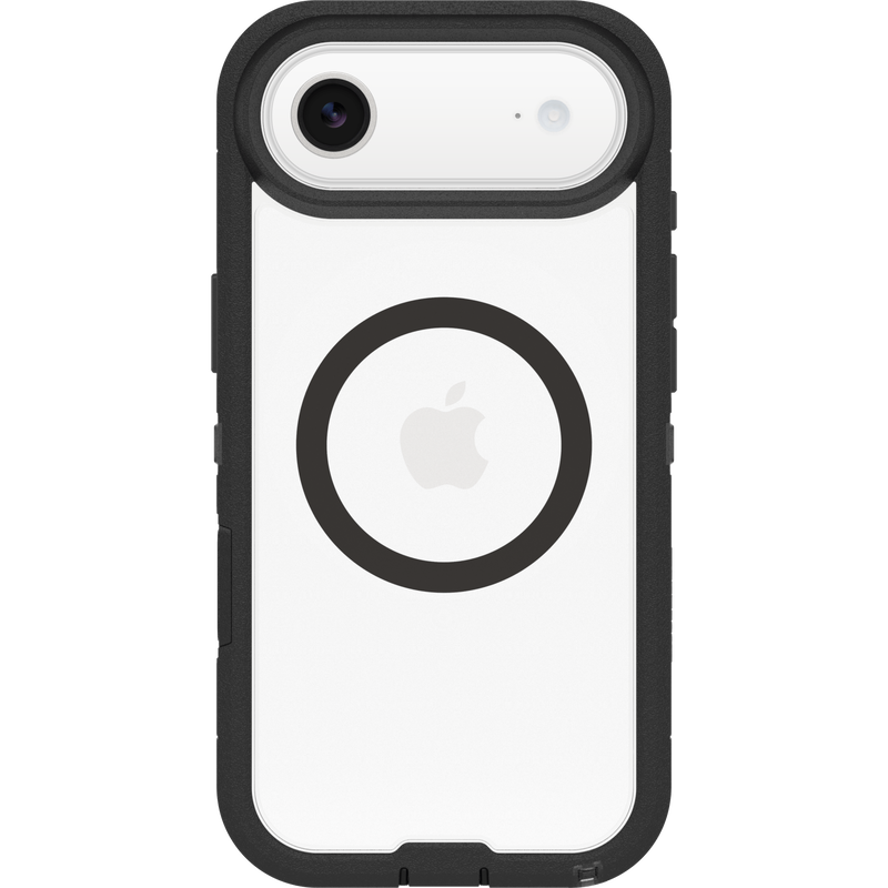 iPhone Air Defender XT Ekstremt stødafvisende MagSafe-cover, Sort/gennemsigtig