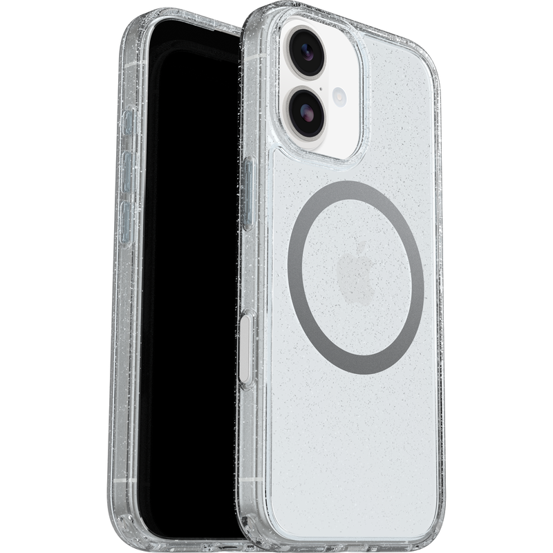 iPhone 17 Stødsikkert MagSafe-cover Symmetry Plus, Stardust Glitter