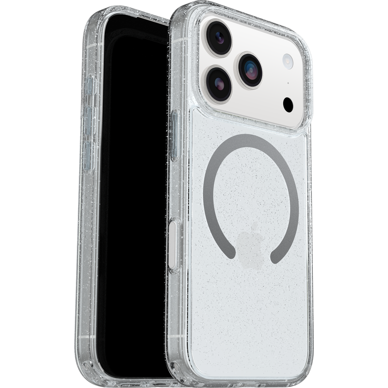 iPhone 17 Pro Stødsikkert MagSafe-cover Symmetry Plus, Stardust Glitter