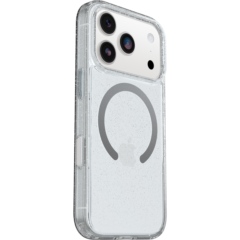 iPhone 17 Pro Stødsikkert MagSafe-cover Symmetry Plus, Stardust Glitter