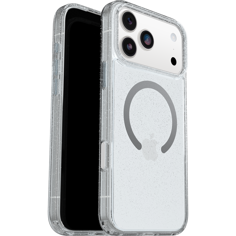 iPhone 17 Pro Max Stødsikkert MagSafe-cover Symmetry Plus, Stardust Glitter