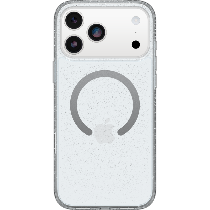 iPhone 17 Pro Max Stødsikkert MagSafe-cover Symmetry Plus, Stardust Glitter