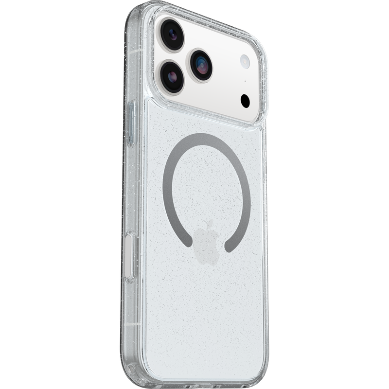 iPhone 17 Pro Max Stødsikkert MagSafe-cover Symmetry Plus, Stardust Glitter
