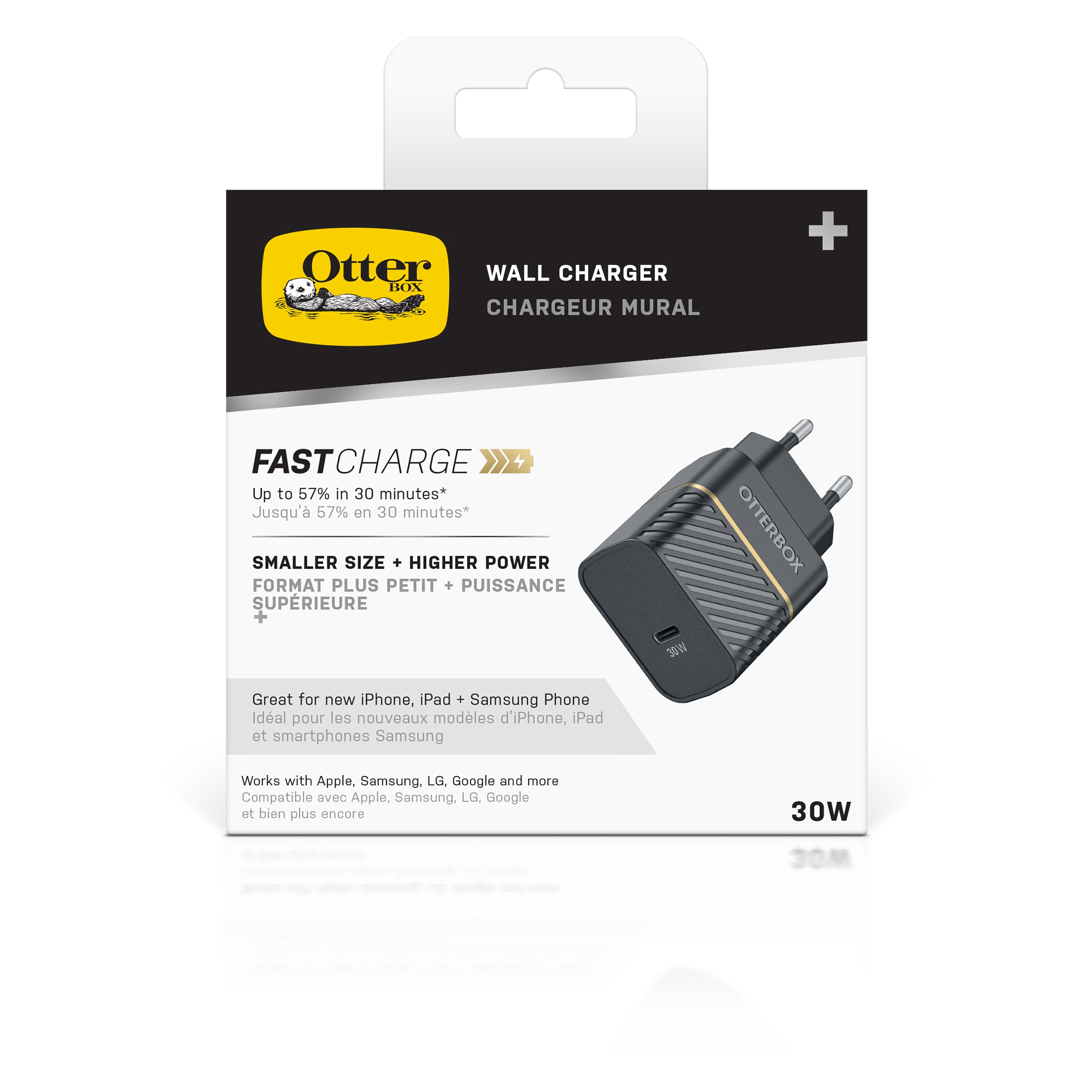 Vægoplader Premium USB-C PD 30W, Black