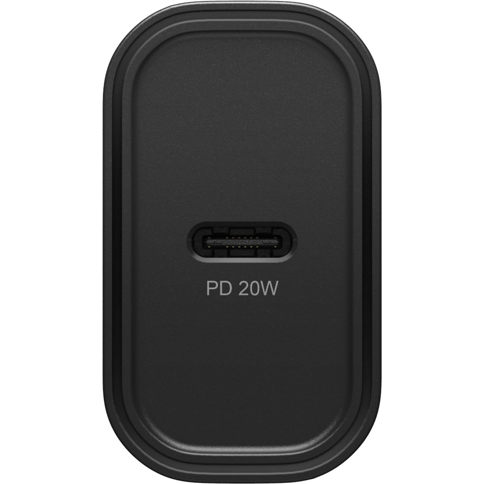 Vægoplader USB-C PD 20W, Black
