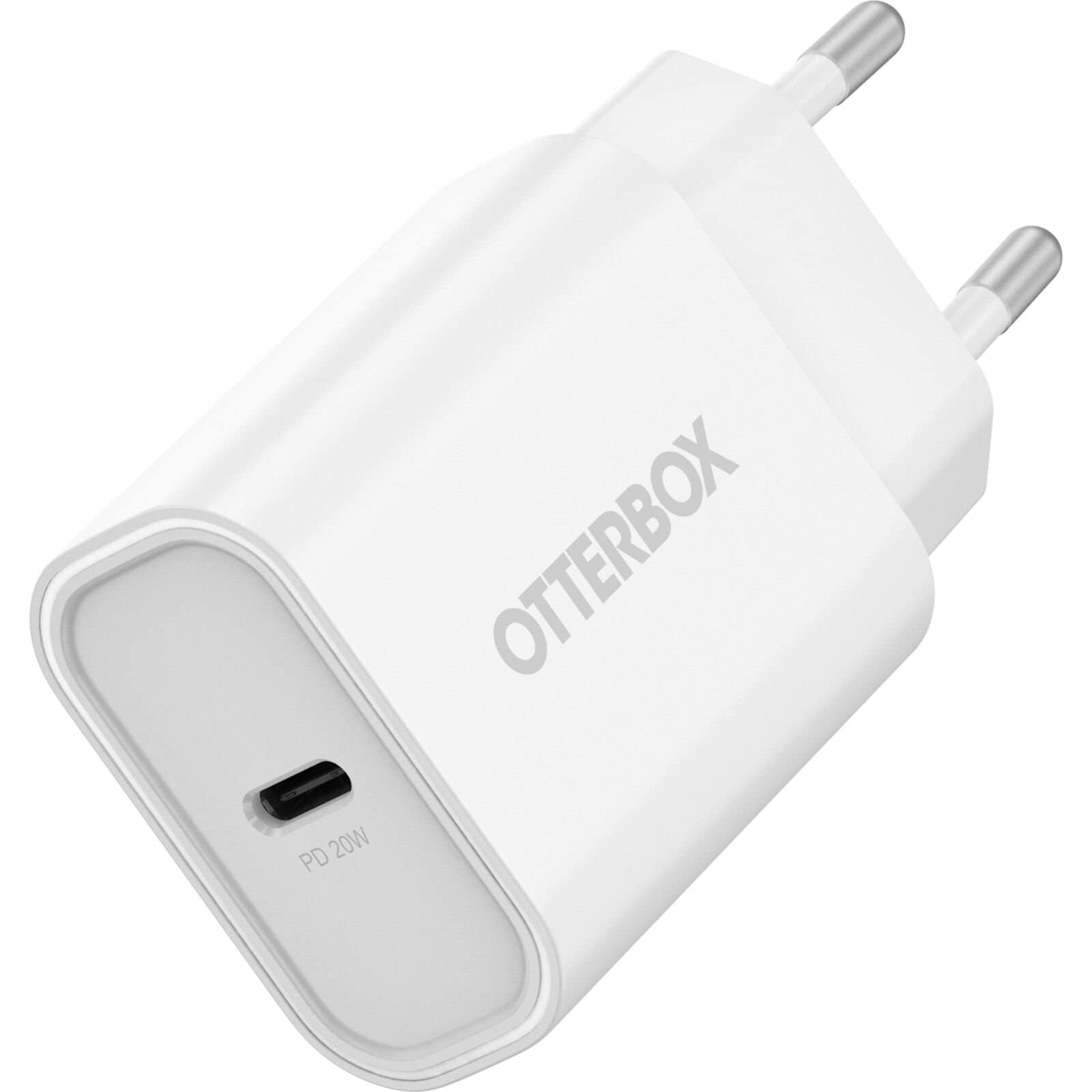 Vægoplader USB-C PD 20W, White
