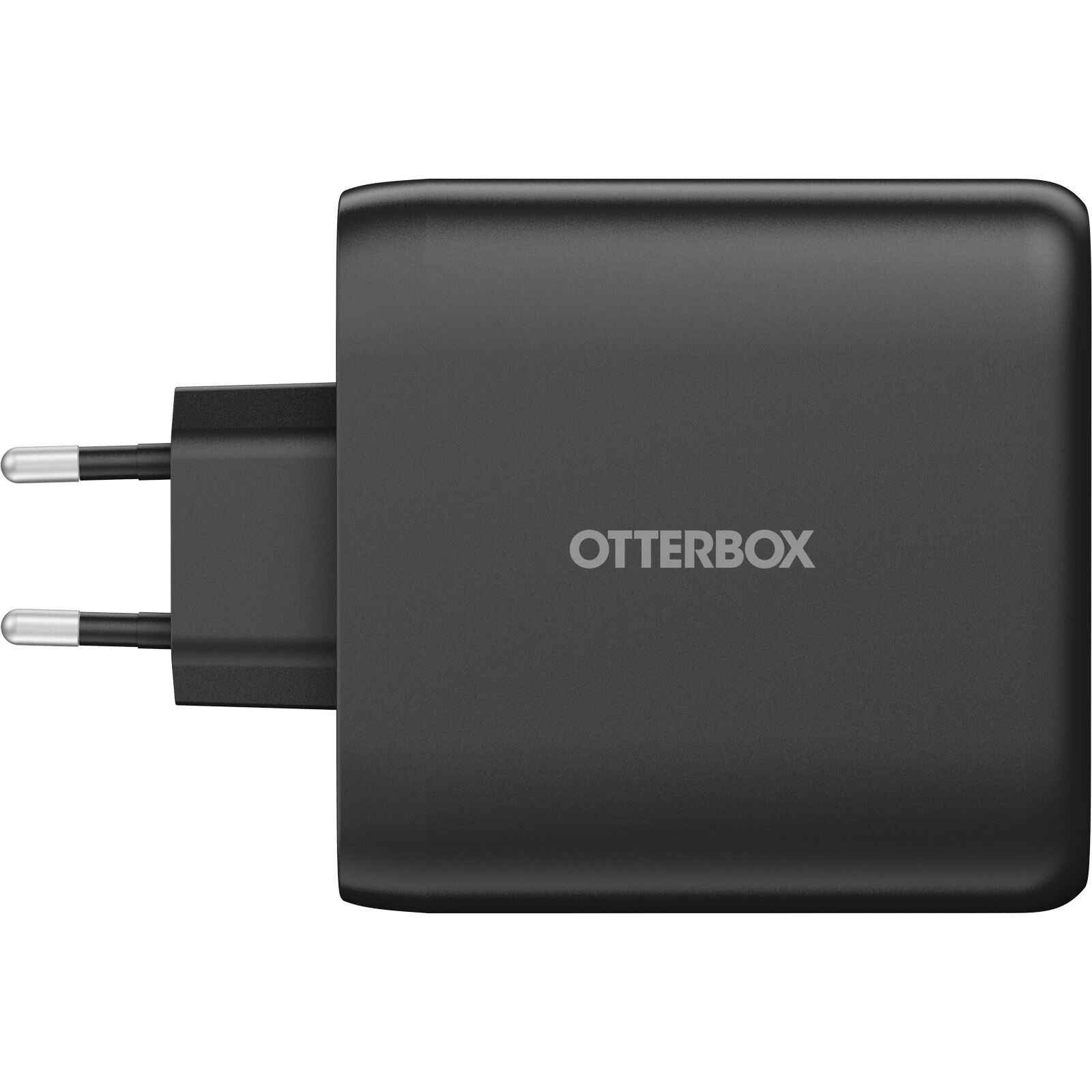 Vægoplader 2x USB-C + 2x USB-A GaN 100W, Black