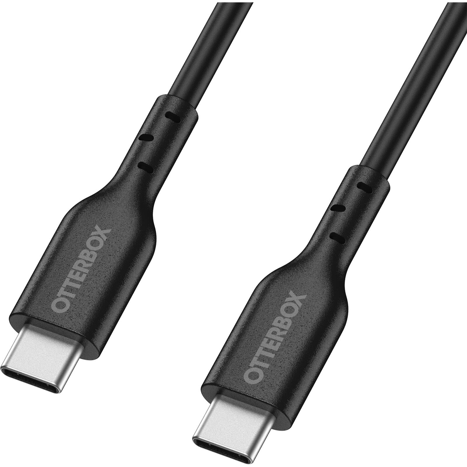 USB-C til USB-C Standard Fast Charge kabel 1 m, Sort
