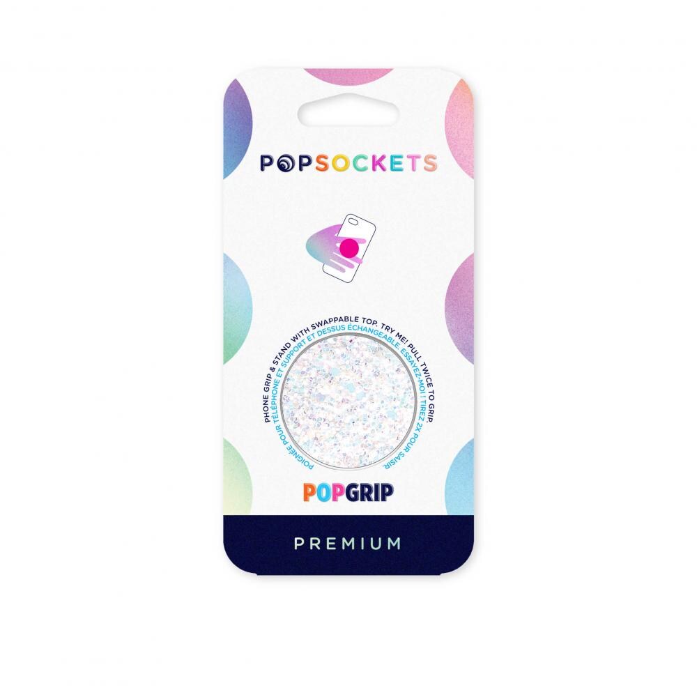 PopGrip mobilholder / stativ med aftagelig top, Sparkle Snow White
