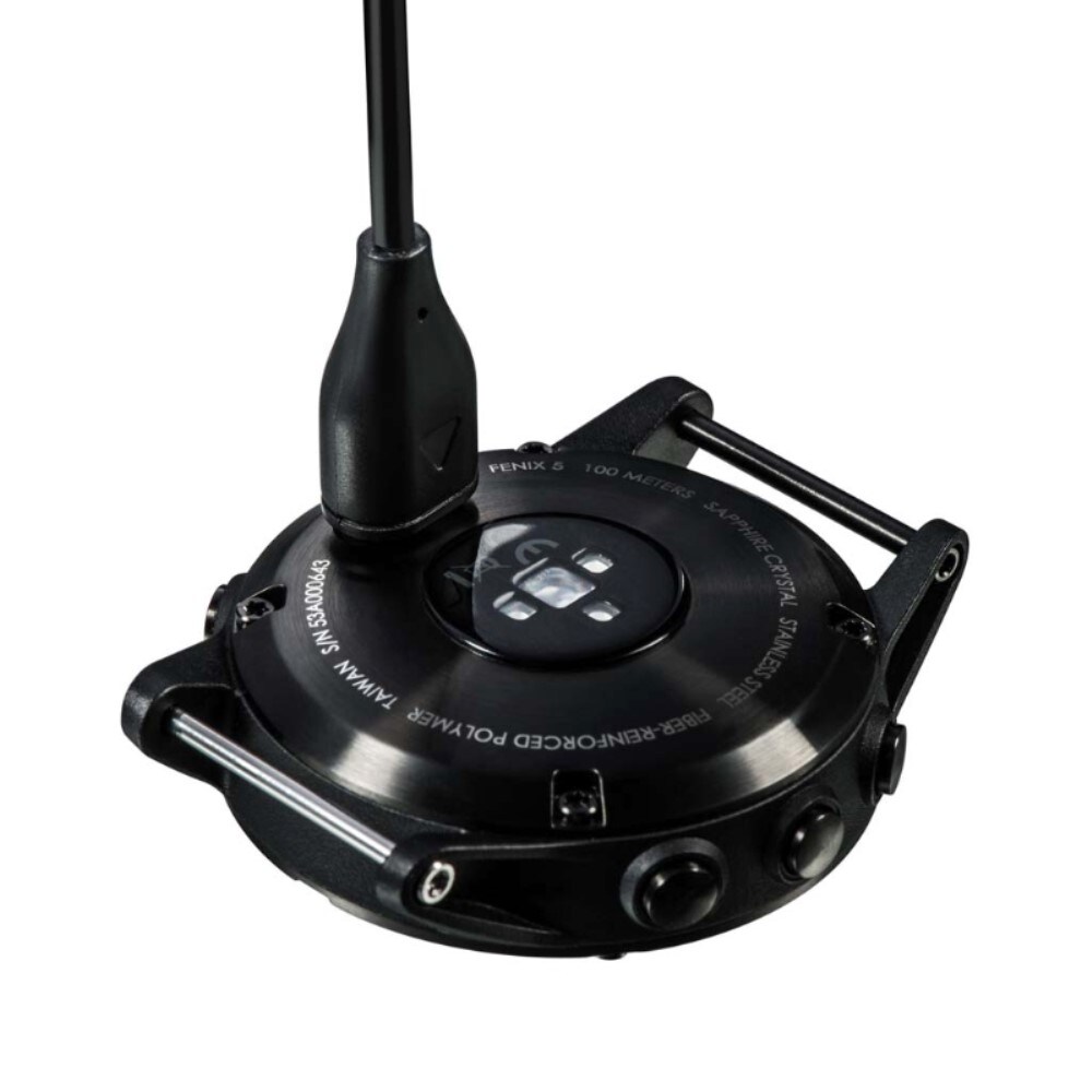 Garmin Forerunner 955 Opladningskabel 1m, Sort