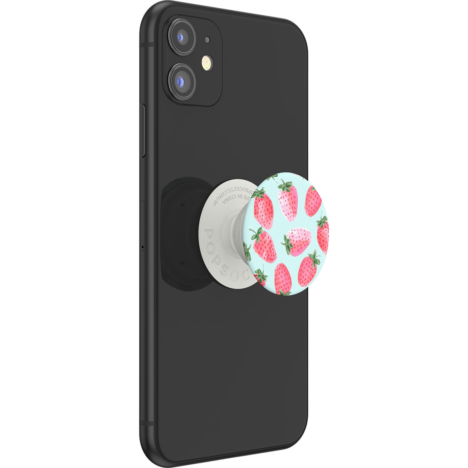 PopGrip mobilholder / stativ med aftagelig top, Strawberry Rain
