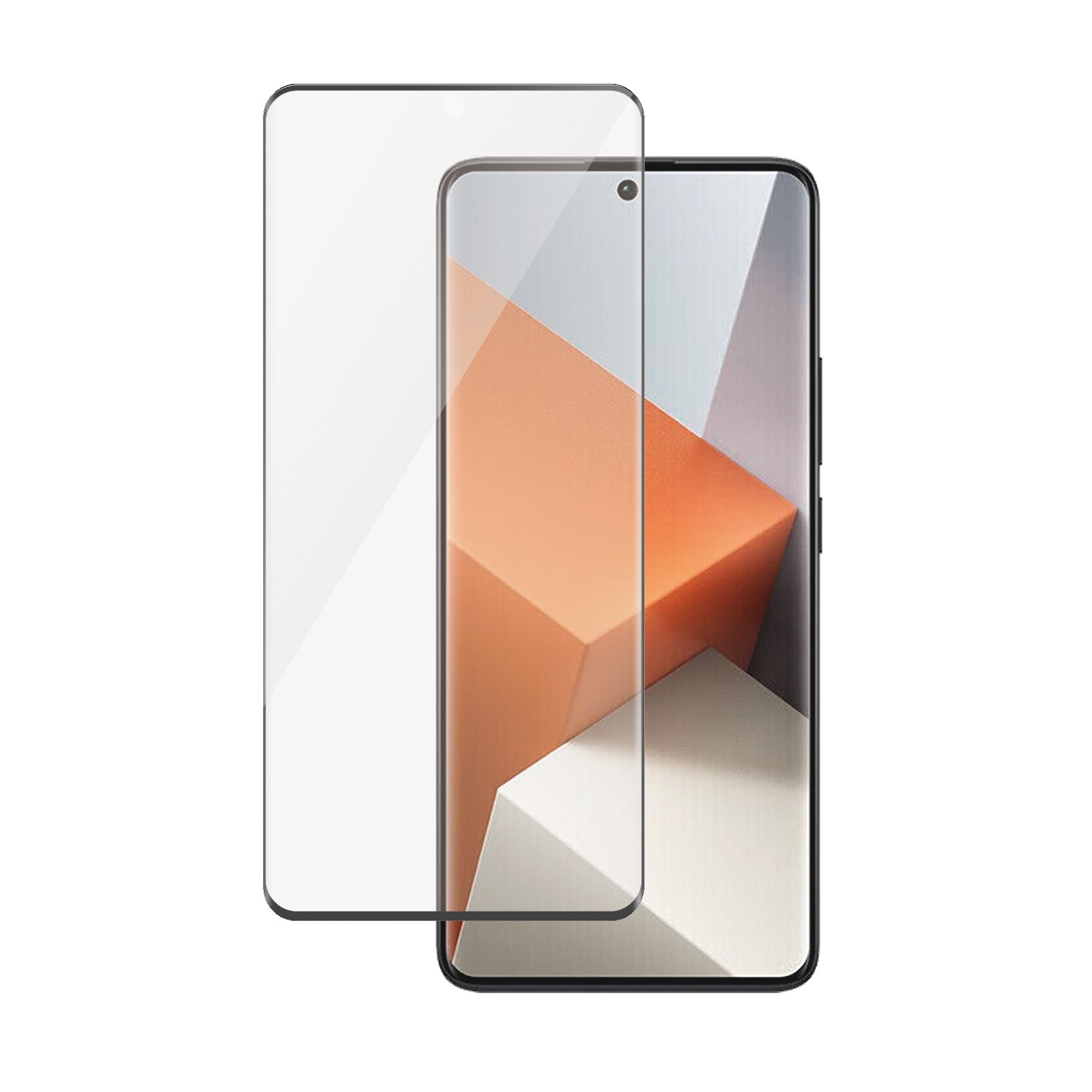Xiaomi Redmi Note 13 Pro Plus Skærmbeskytter i ridsefast hærdet glas - Ultra Wide Fit