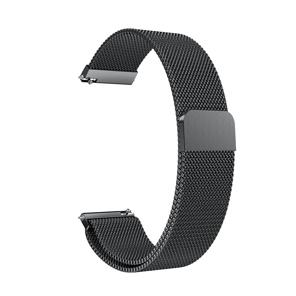 Samsung Galaxy Watch 8 44mm Armbånd Milanese Loop, Sort