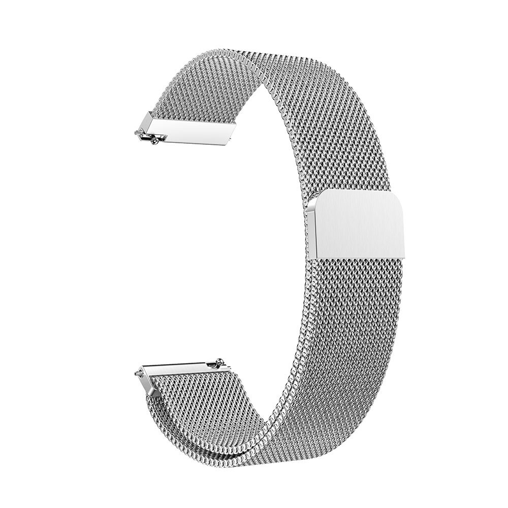 Samsung Galaxy Watch 8 44mm Armbånd Milanese Loop, Sølv