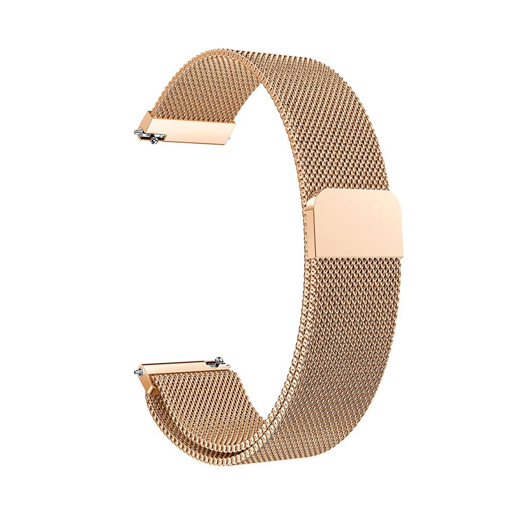 Samsung Galaxy Watch 8 44mm Armbånd Milanese Loop, Rose guld