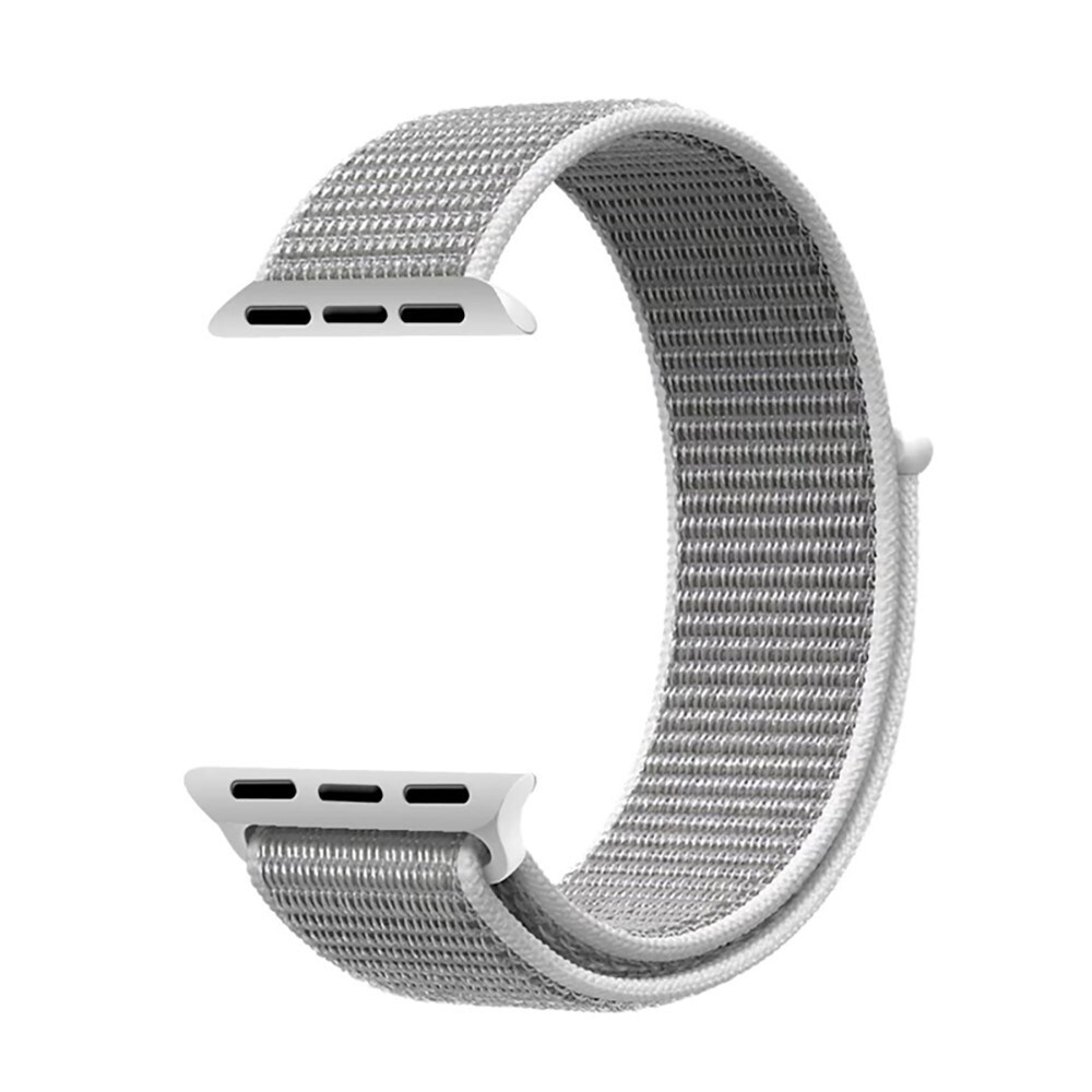 Apple Watch Series 7 41mm Armbånd i nylon, Grå