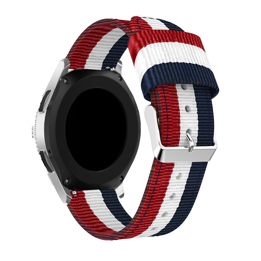 Polar Grit X Pro Armbånd i nylon, blå/hvid/rød