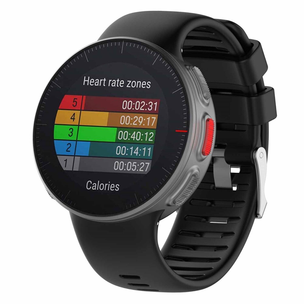 Polar Vantage V Armbånd i silikone, Sort