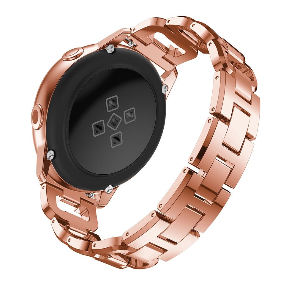 Coros Apex 2 Luksuriøst armbånd med glitrende sten, Rose guld