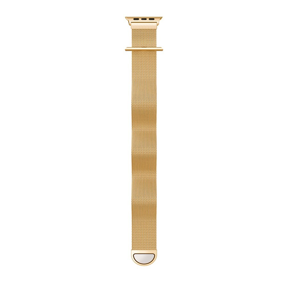 Apple Watch Series 10 42mm Armbånd Milanese Loop, Guld