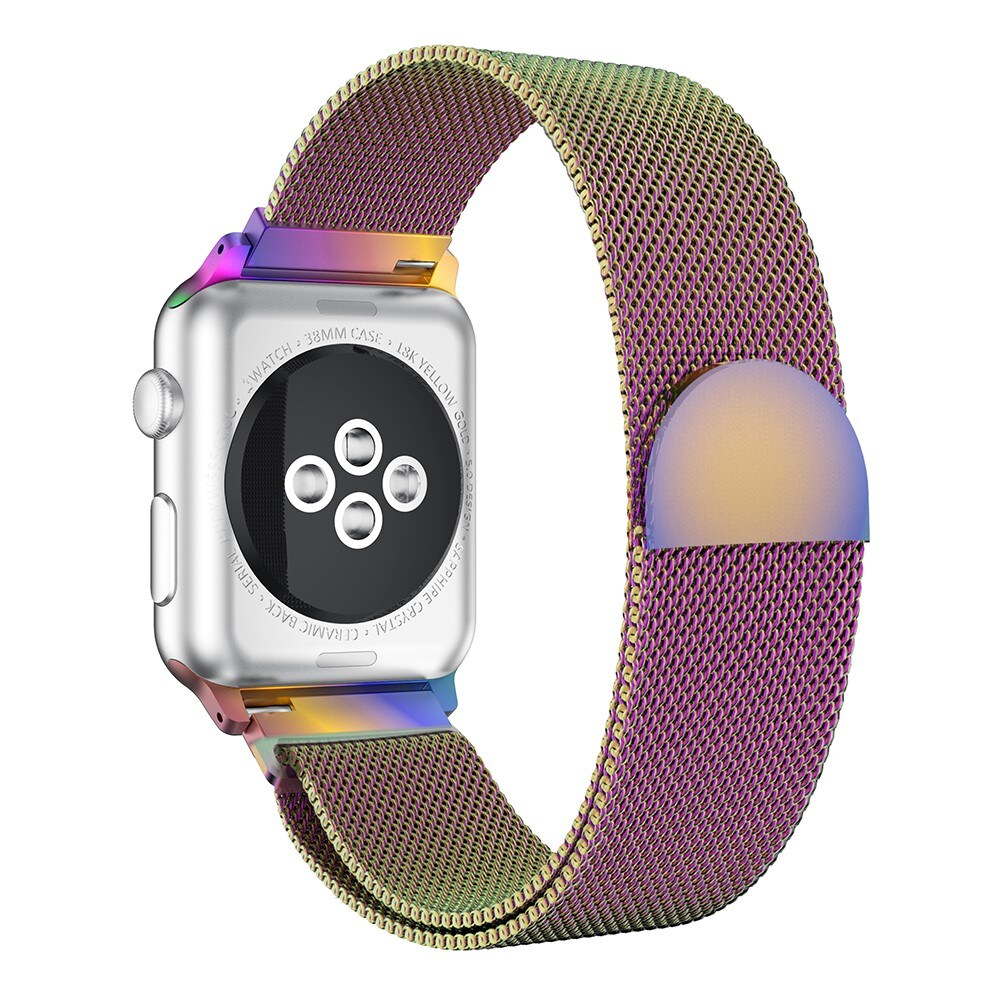 Apple Watch Series 8 45mm Armbånd Milanese Loop, Ombre