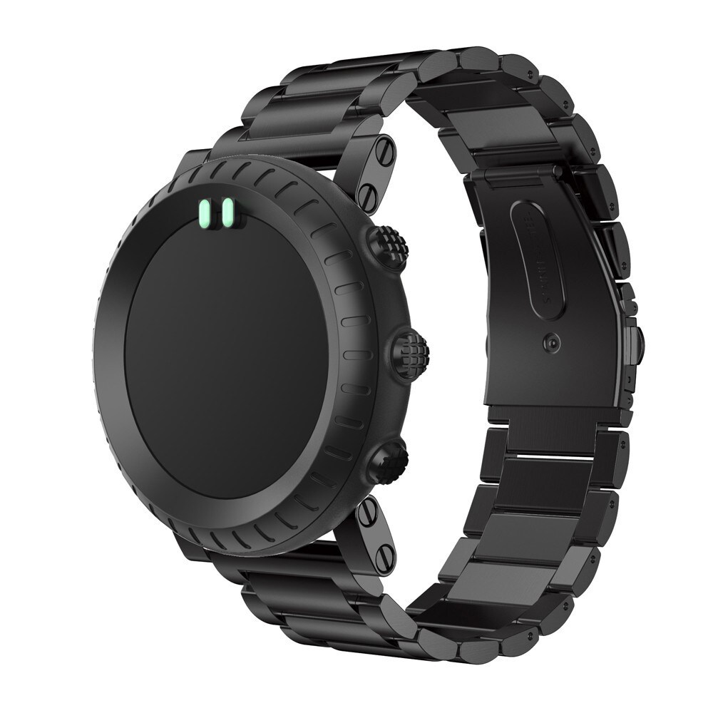 Suunto Core Stilrent linkarmbånd i metal, Sort