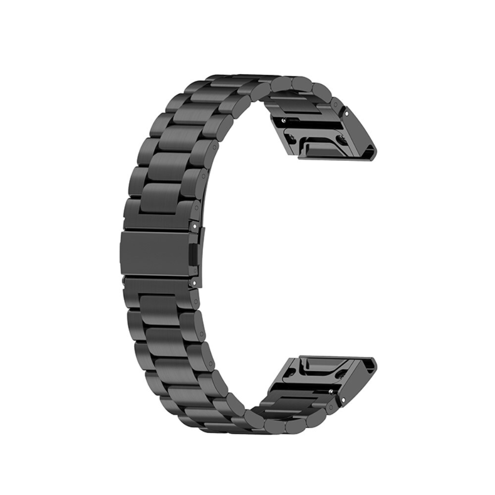 Garmin Instinct 2S Stilrent linkarmbånd i metal, Sort