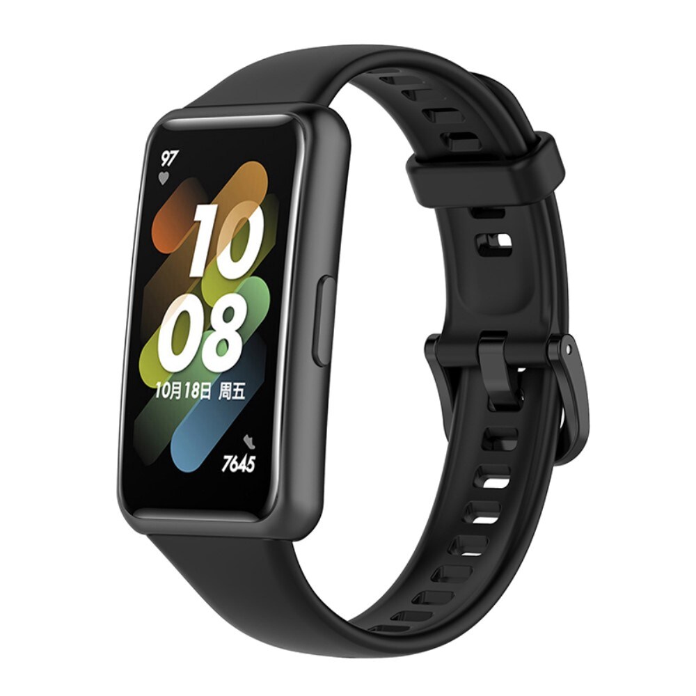  Huawei Band 7 Armbånd i silikone, Sort