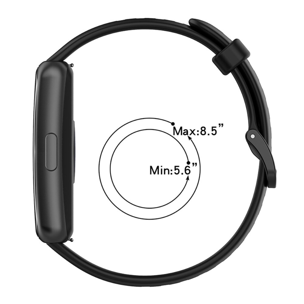  Huawei Band 7 Armbånd i silikone, Sort