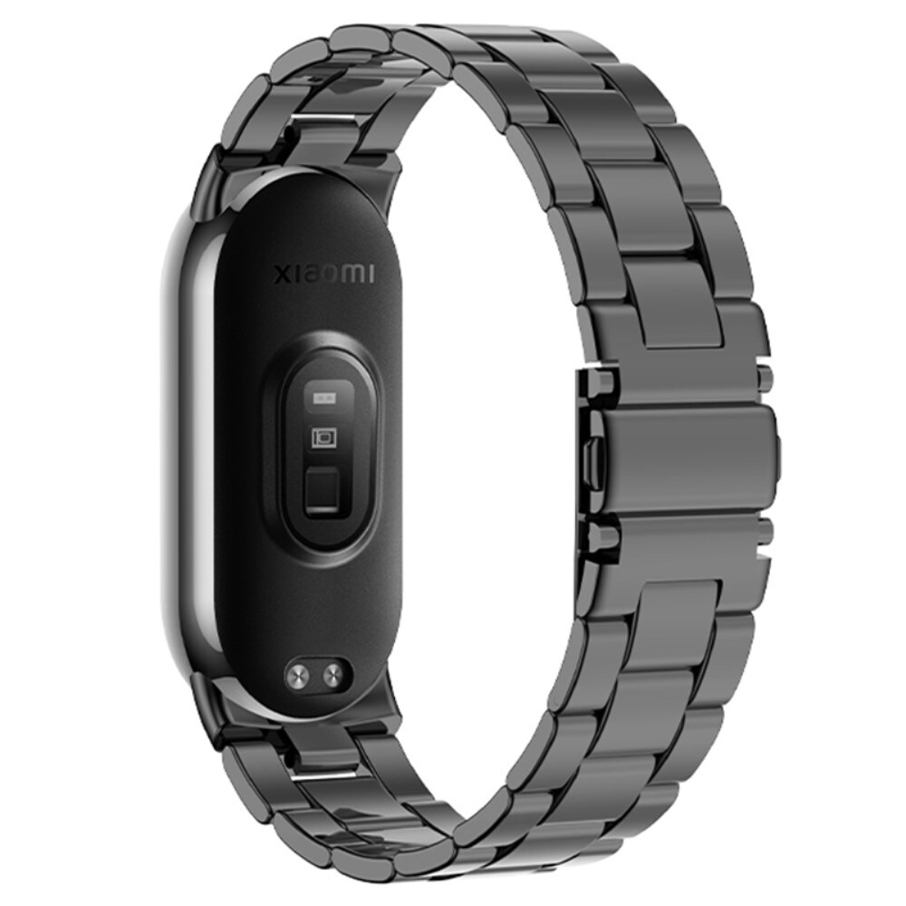 Xiaomi Mi Band 9 Stilrent linkarmbånd i metal, Sort