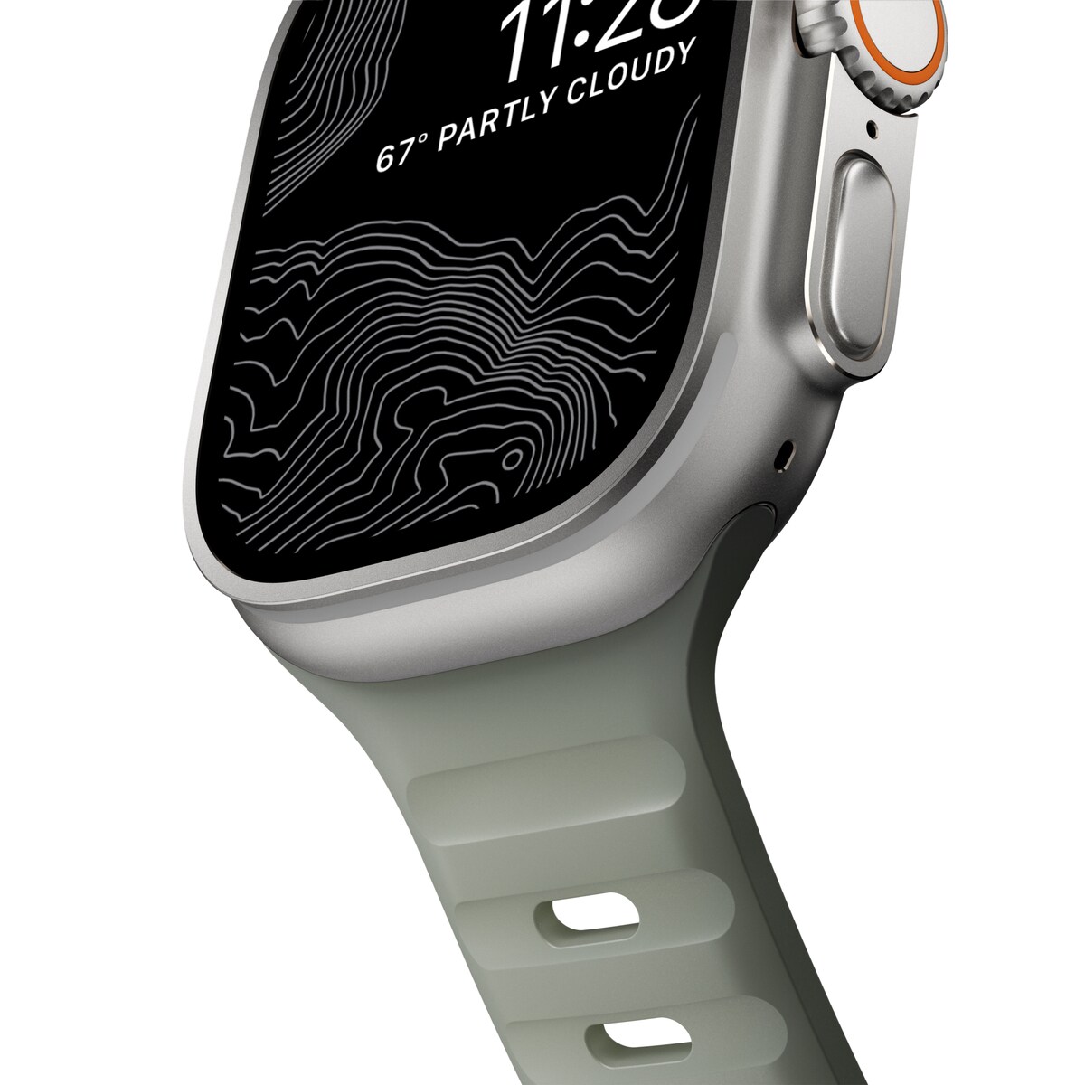 Apple Watch Series 7 45mm Armbånd - Sport Band Coastal Rock