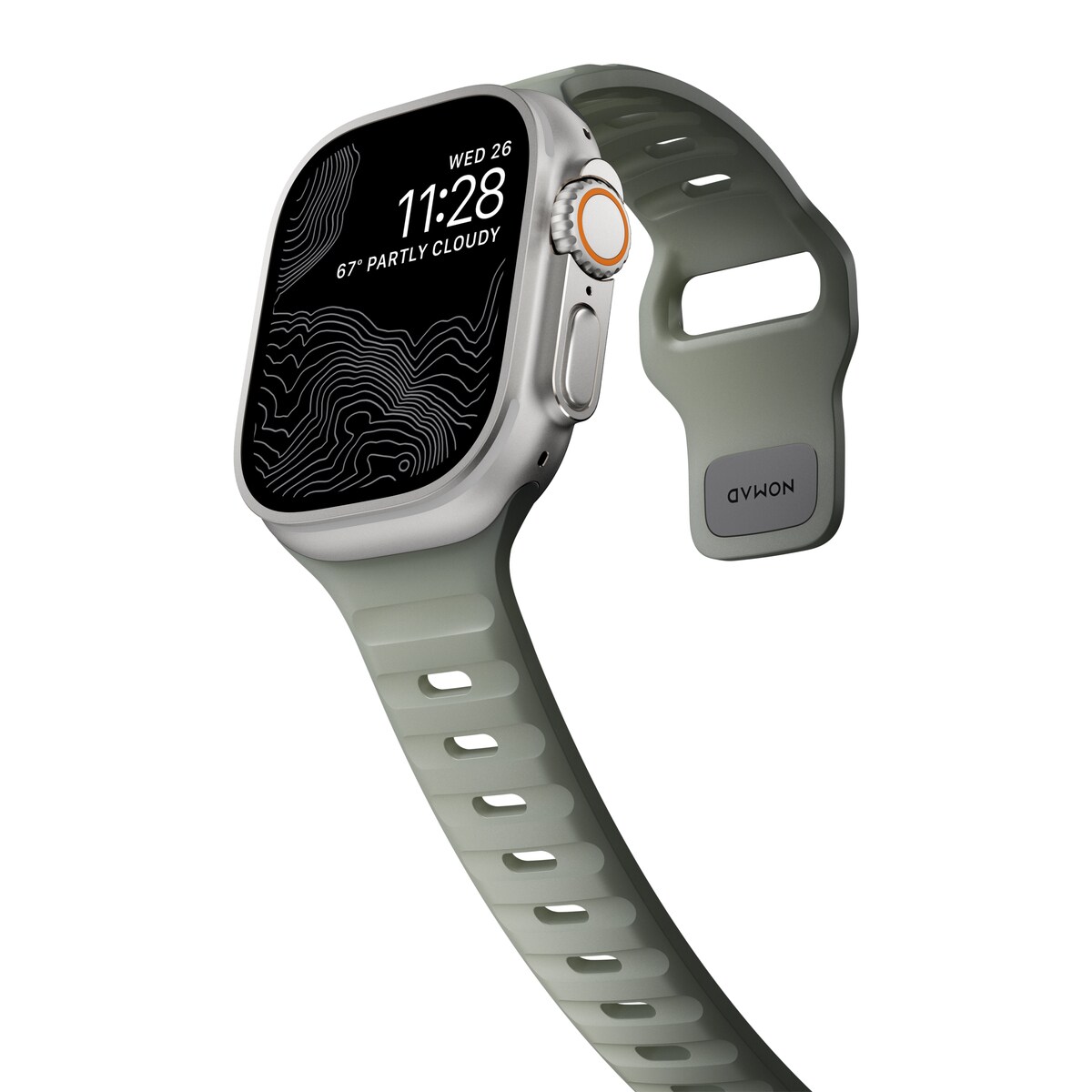 Apple Watch Series 7 45mm Armbånd - Sport Band Coastal Rock