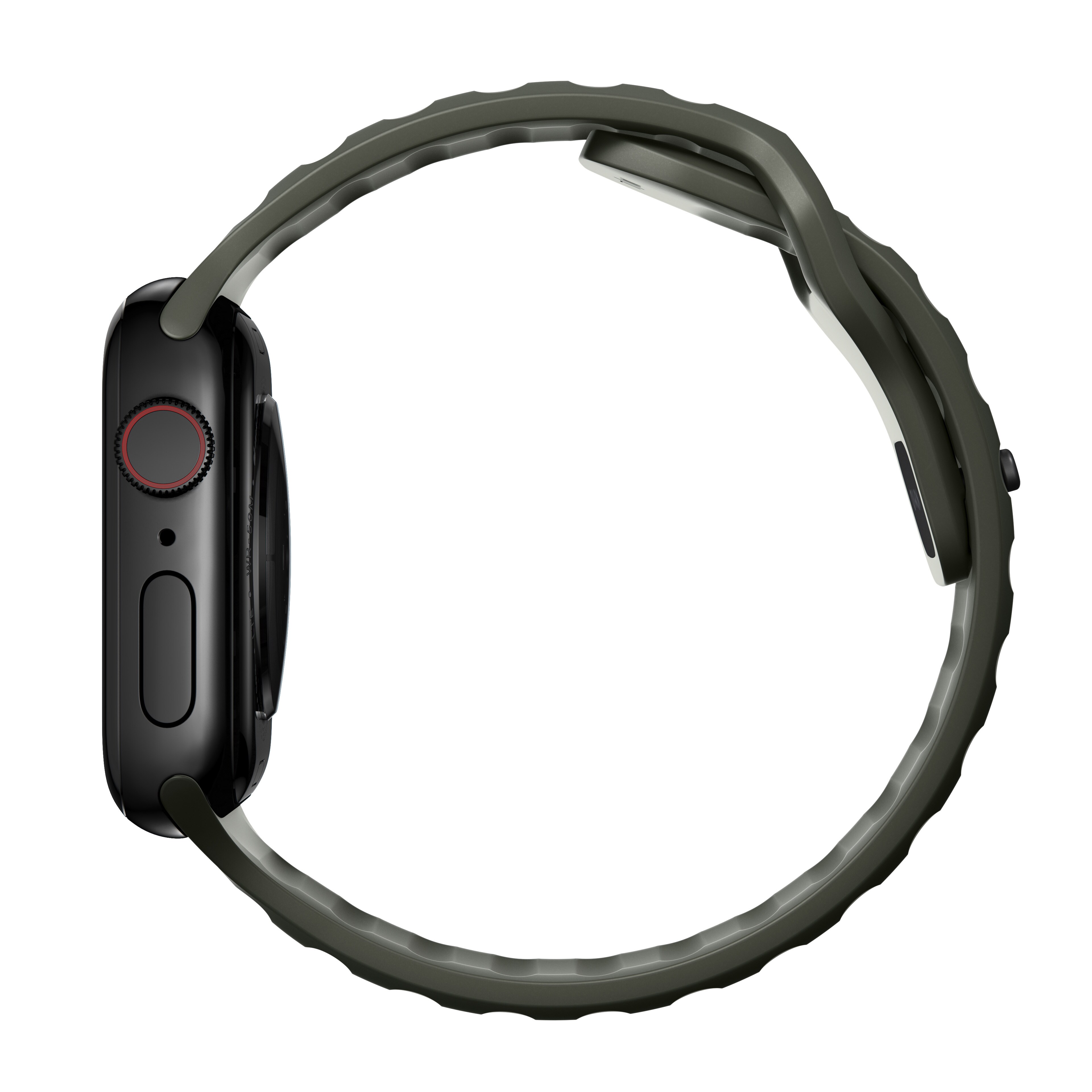 Apple Watch Series 7 45mm Armbånd - Sport Band Ash Green