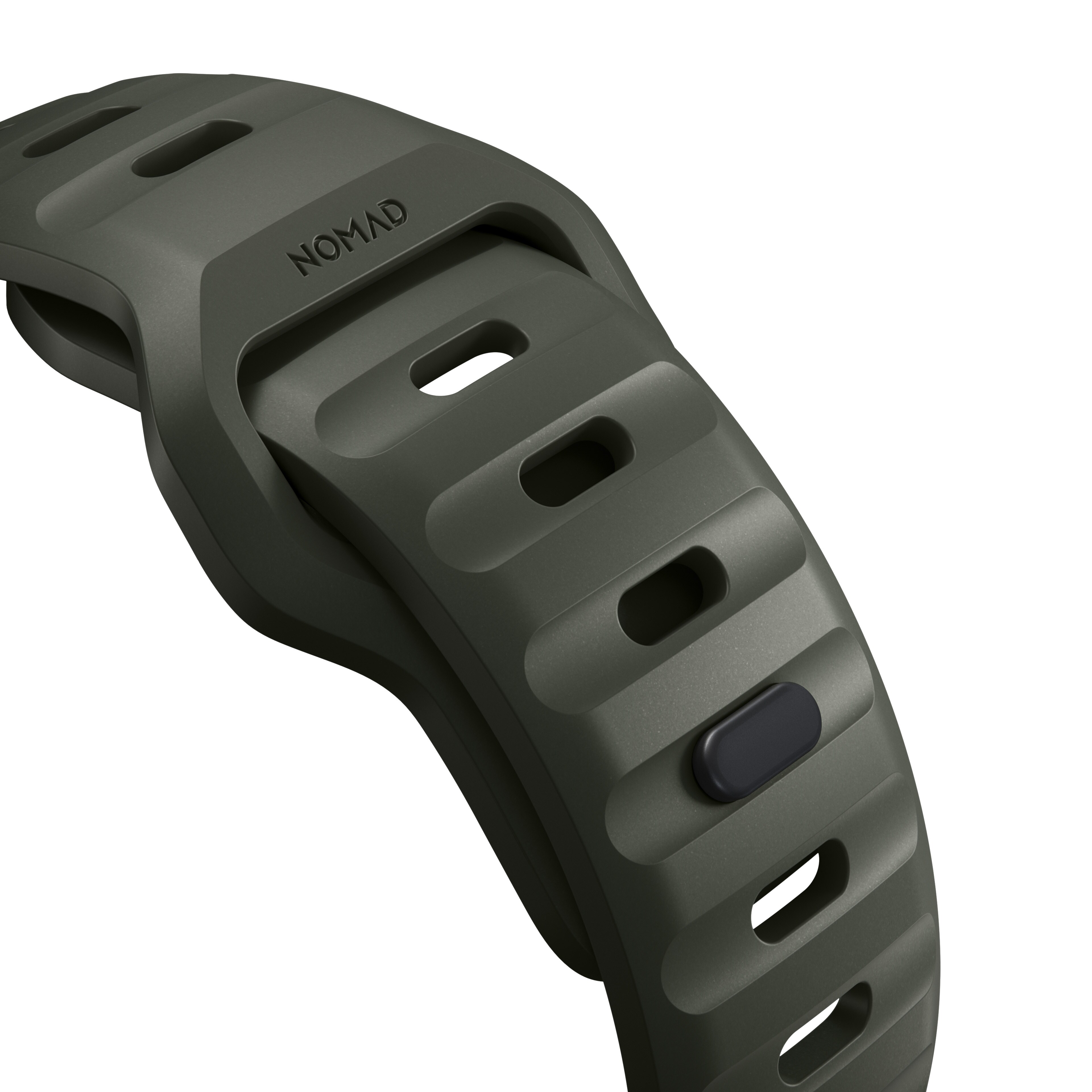 Apple Watch Series 7 45mm Armbånd - Sport Band Ash Green