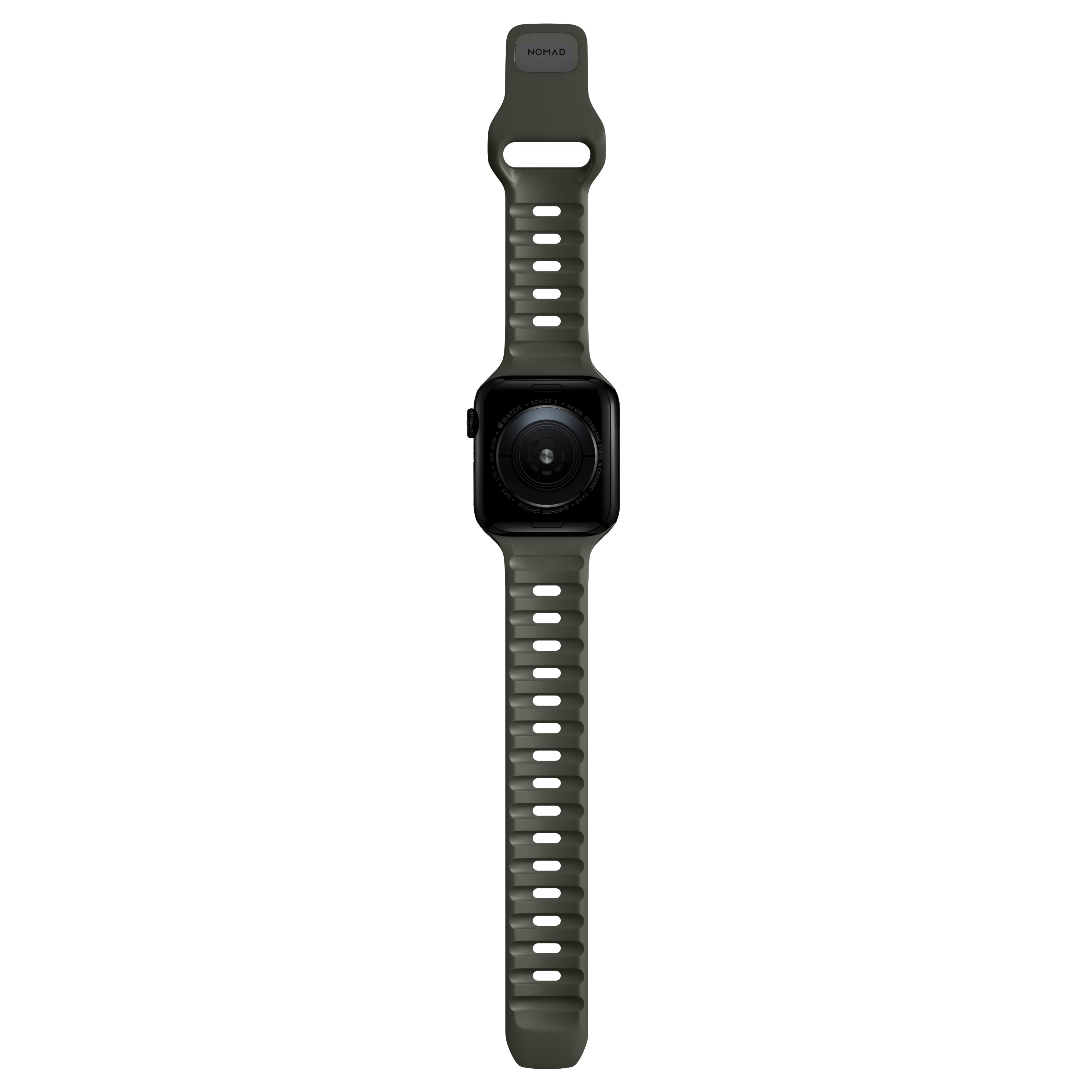 Apple Watch Series 7 45mm Armbånd - Sport Band Ash Green