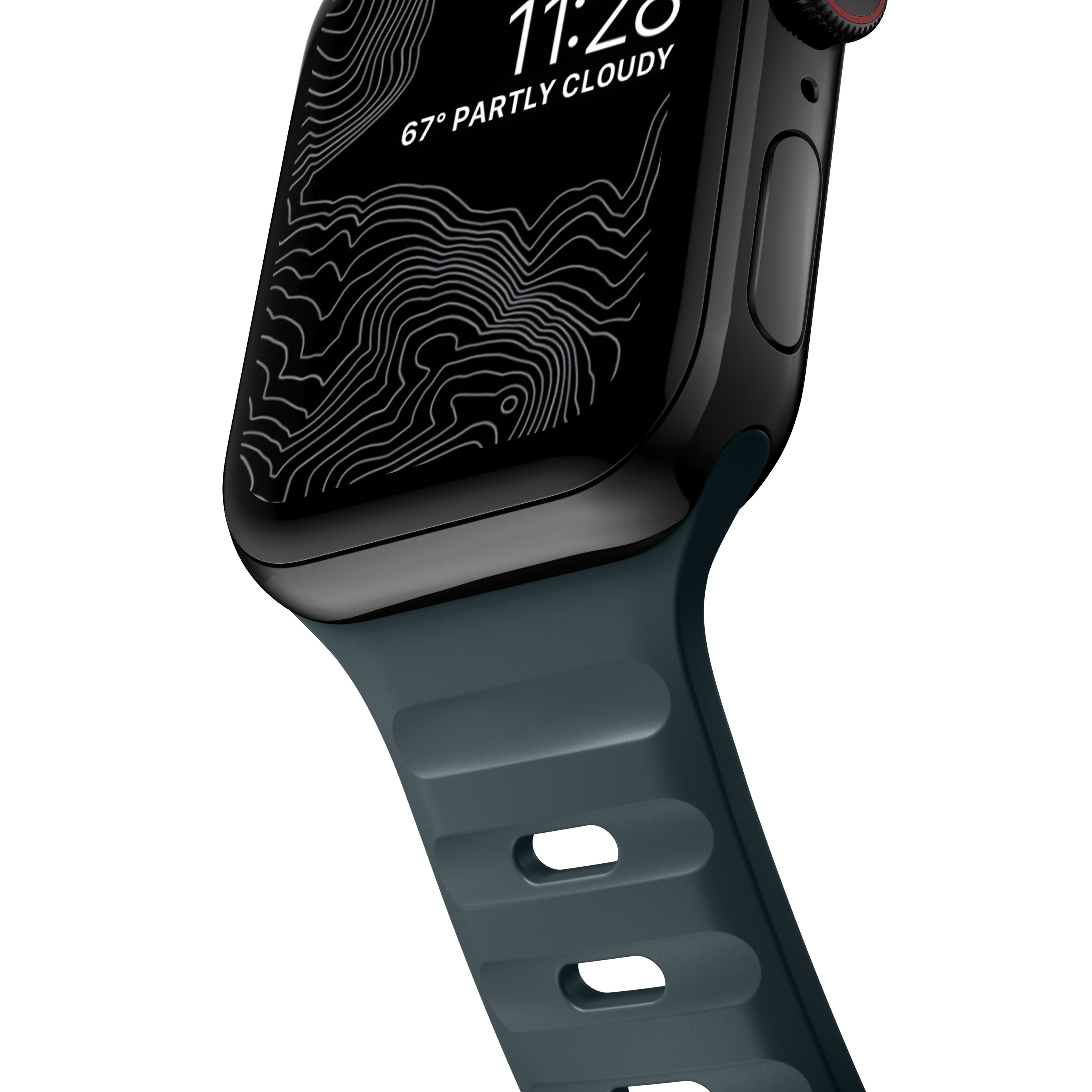 Apple Watch Series 7 41mm Armbånd - Sport Band Marine Blue