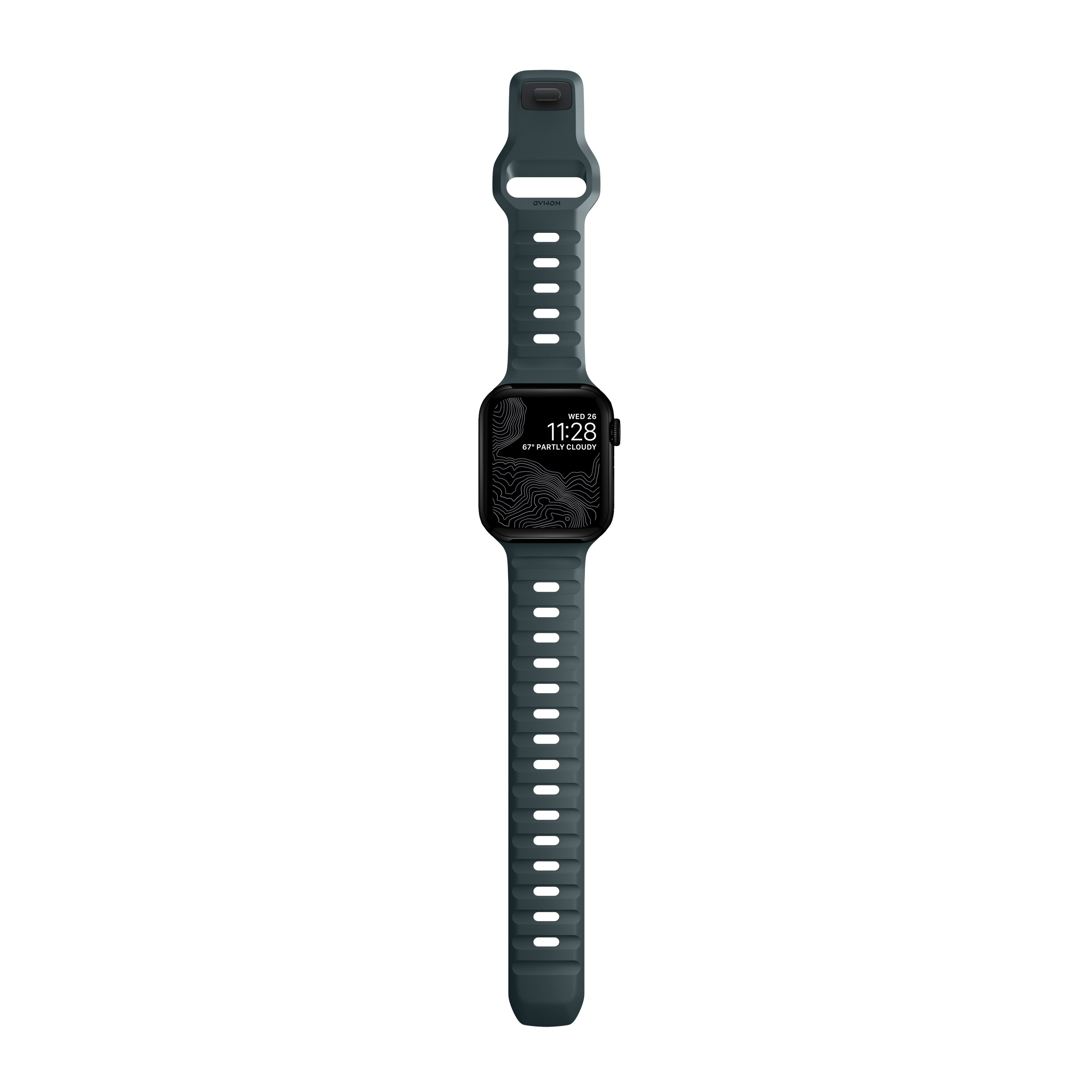 Apple Watch Series 7 41mm Armbånd - Sport Band Marine Blue