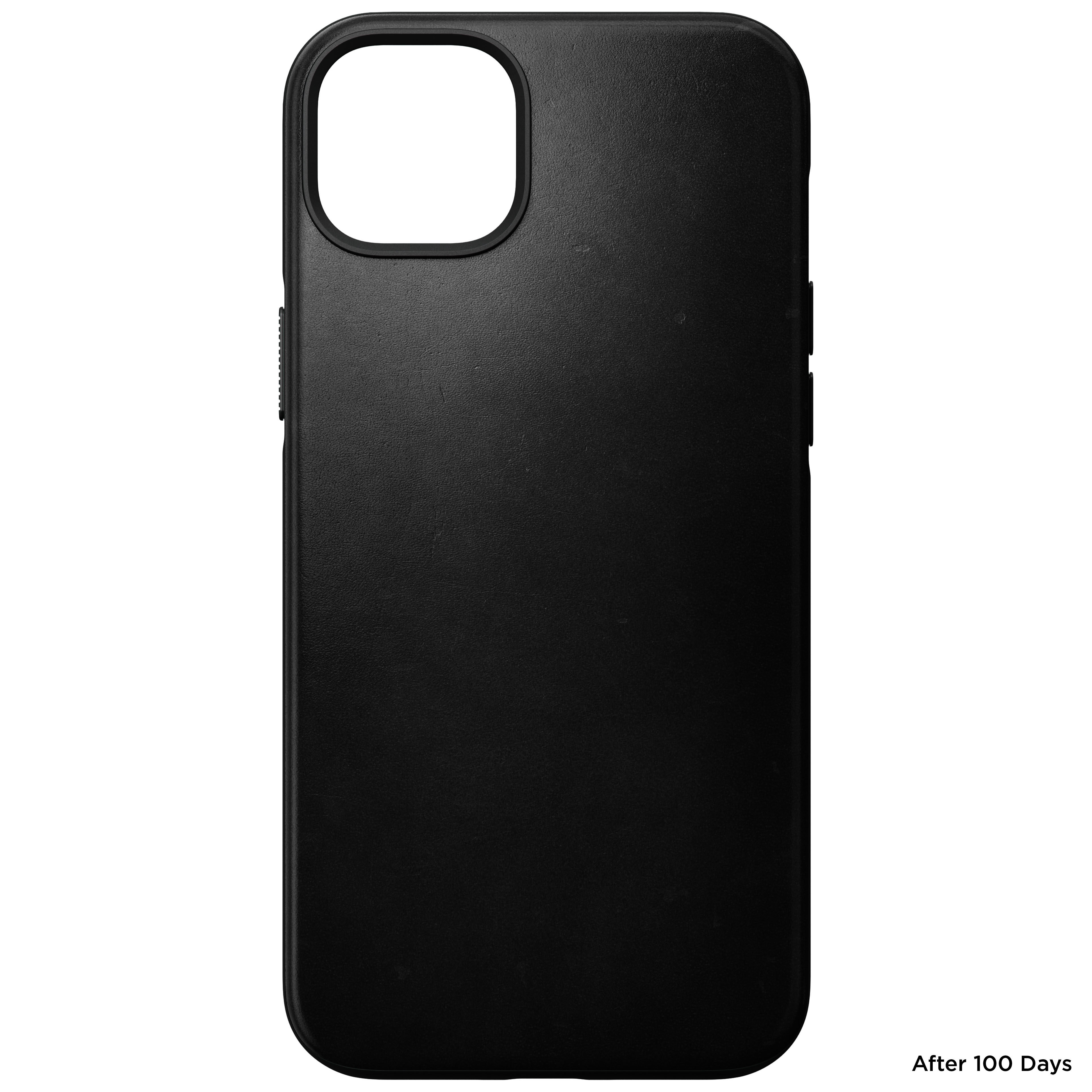 iPhone 14 Plus MagSafe cover - Modern Leather, Black