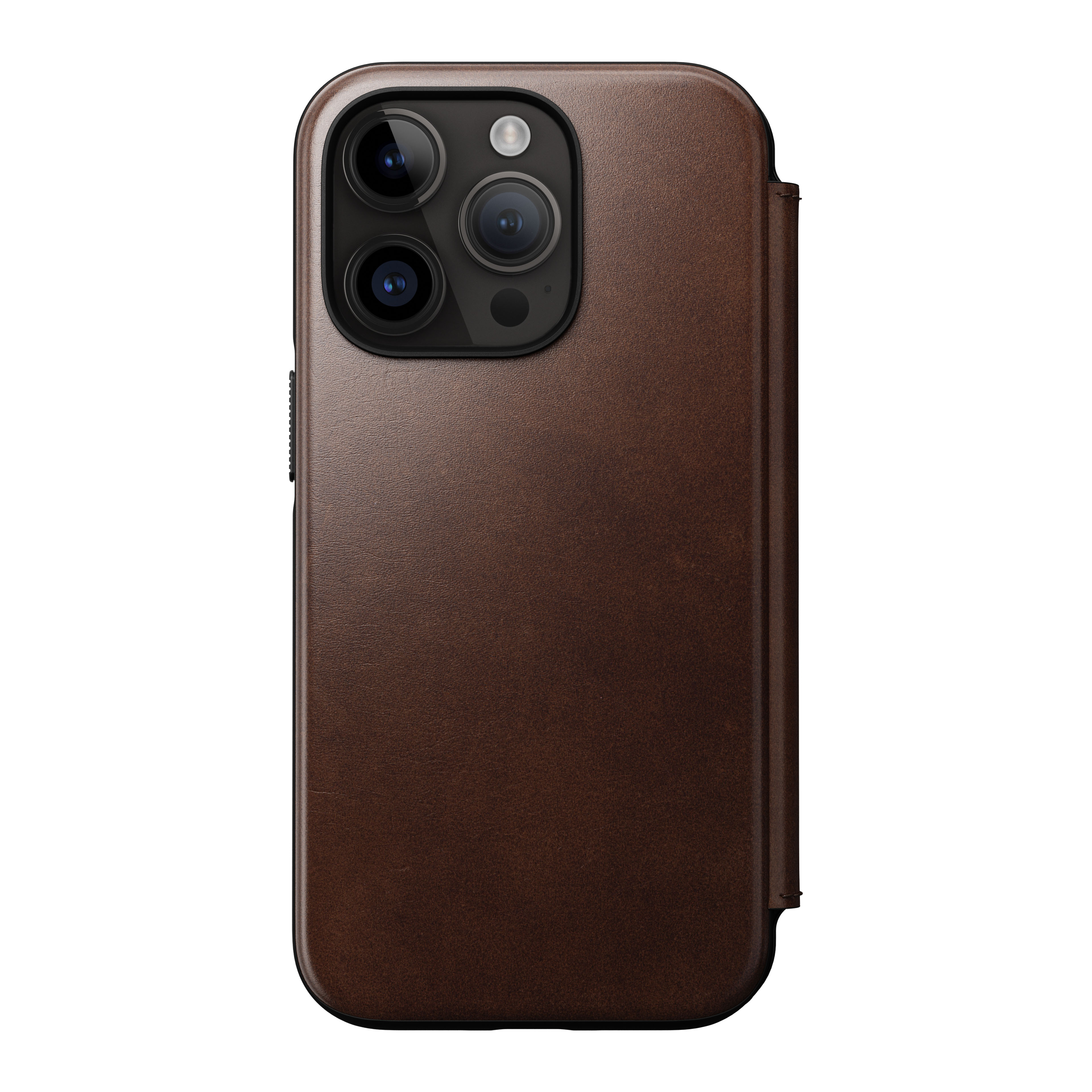 iPhone 14 Pro Læderetui med MagSafe - Modern Horween Leather Folio, Brun