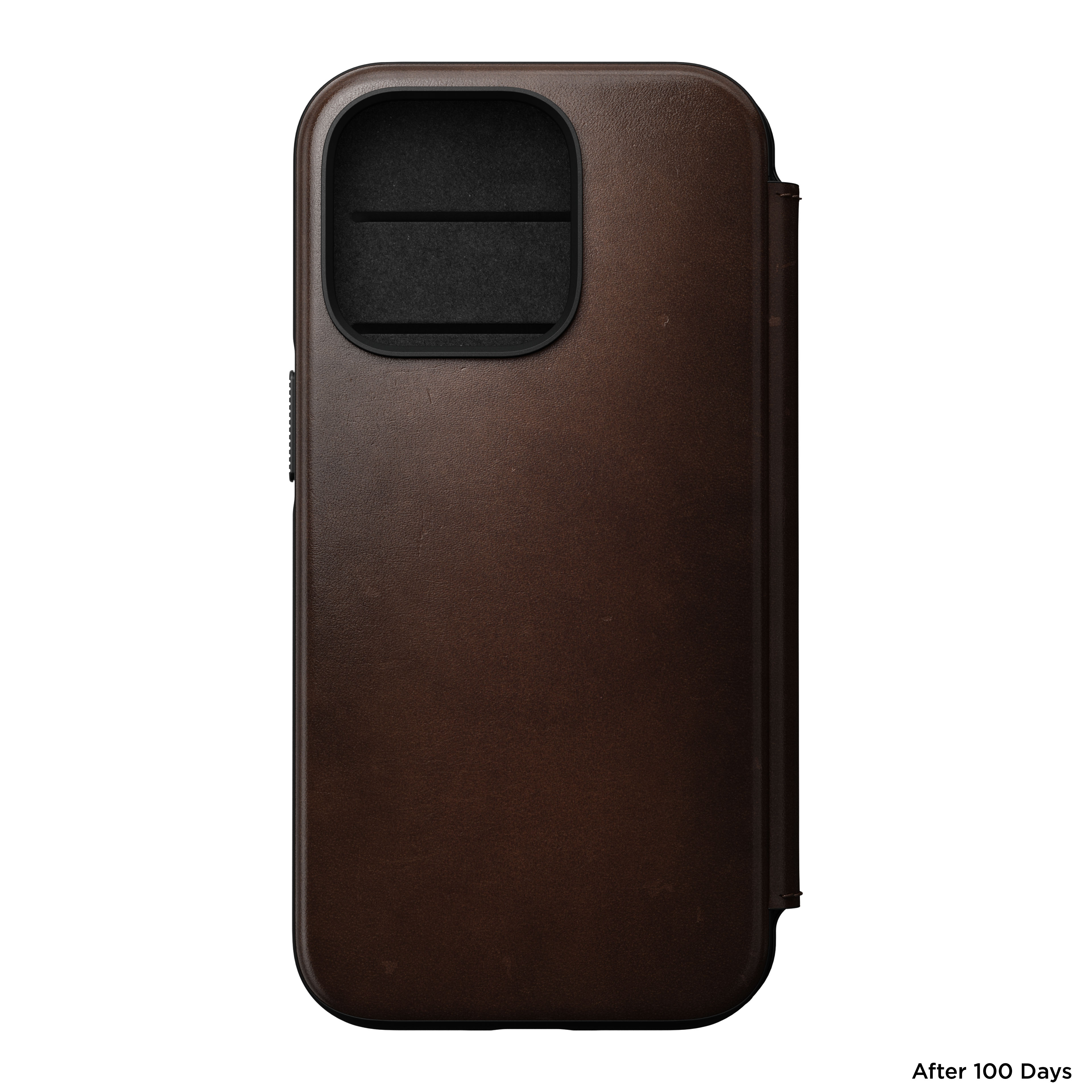 iPhone 14 Pro Læderetui med MagSafe - Modern Horween Leather Folio, Brun