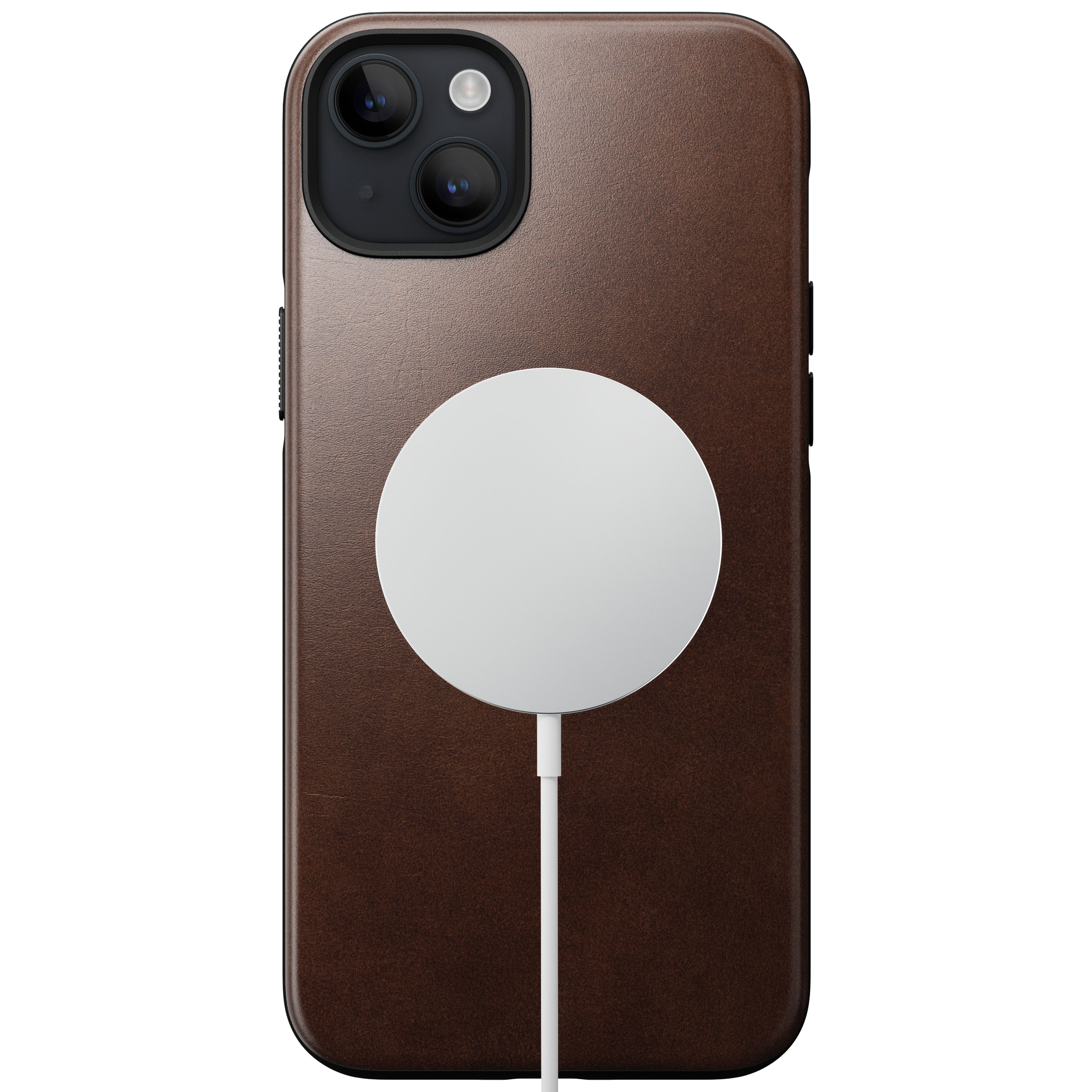 iPhone 14 Plus MagSafe cover - Modern Leather, Brown