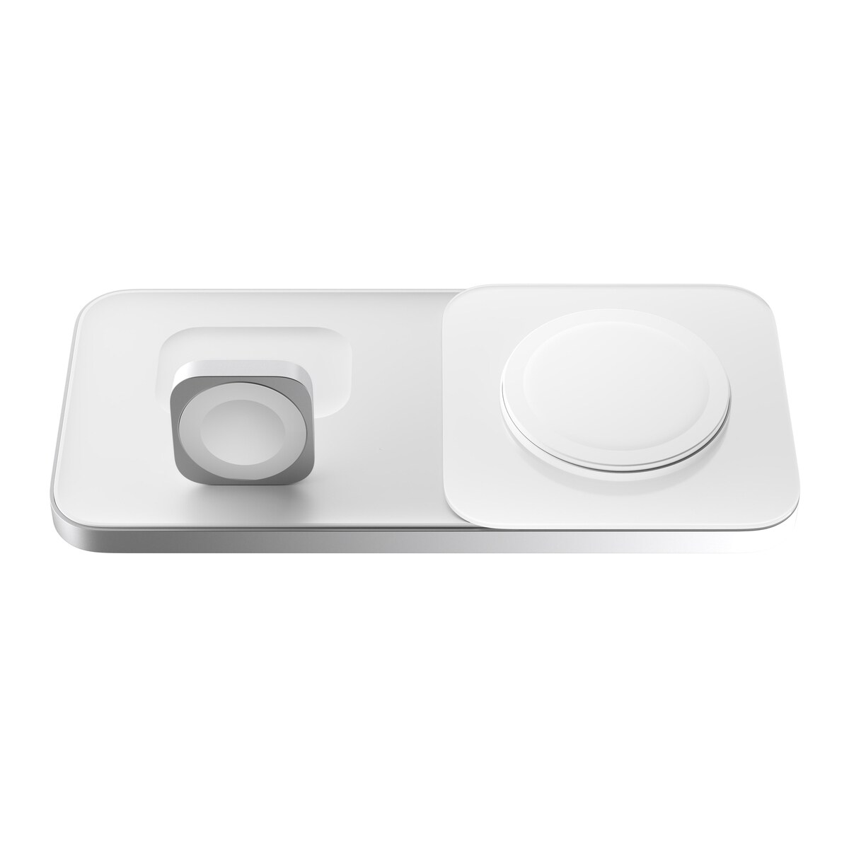 Base One Max 3-i-1 MagSafe opladningsstation, Silver
