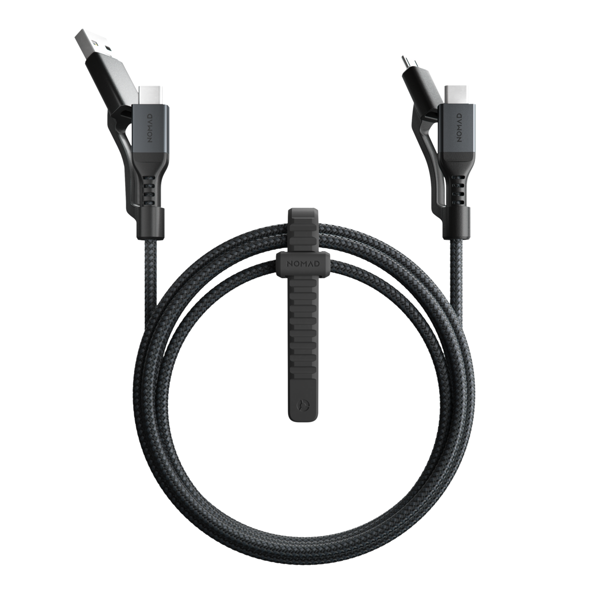 Kevlar universal kabel USB-C 1.5m, Black