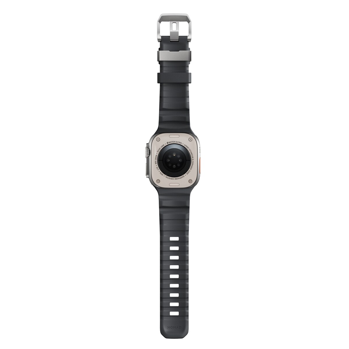 Apple Watch Series 4-6 44mm Armbånd Rocky Point (Natural Hardware) Storm
