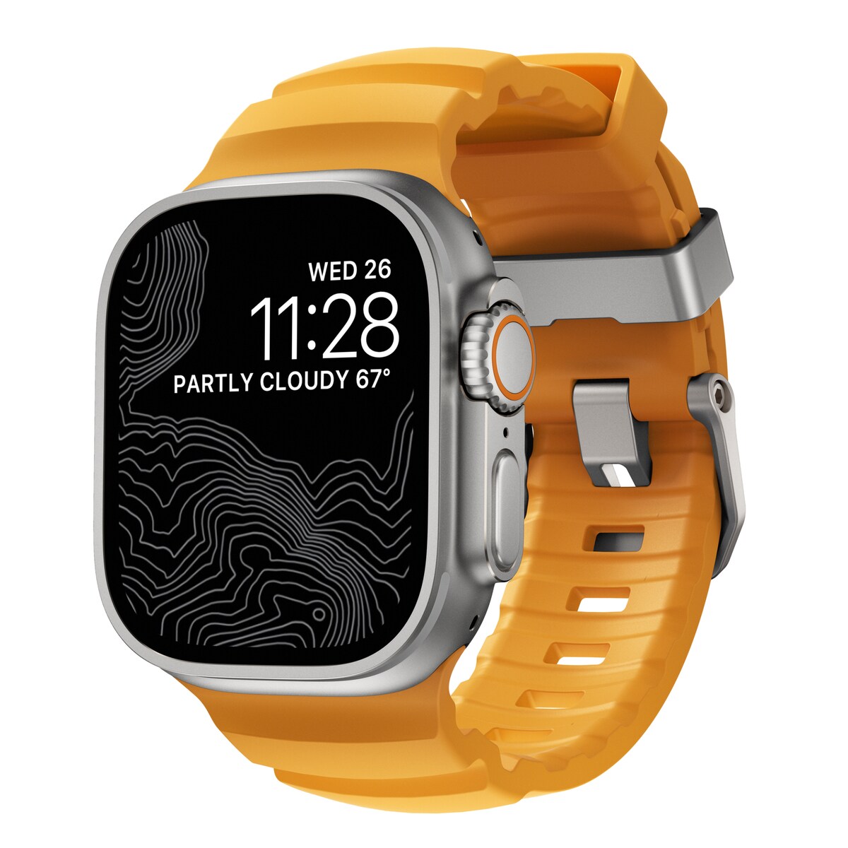 Apple Watch Series 1-3 42mm Armbånd Rocky Point (Natural Hardware) Sol