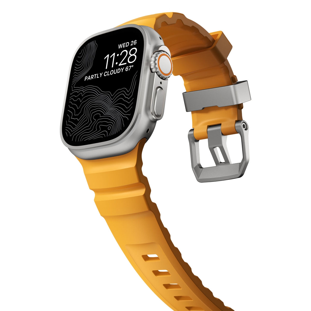 Apple Watch Series 1-3 42mm Armbånd Rocky Point (Natural Hardware) Sol