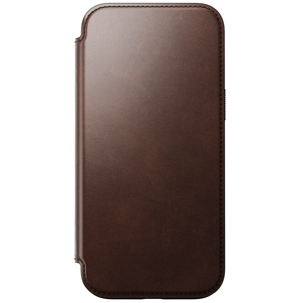 iPhone 16 Pro Max Læderetui med MagSafe - Modern Horween Leather Folio, Rustic Brown