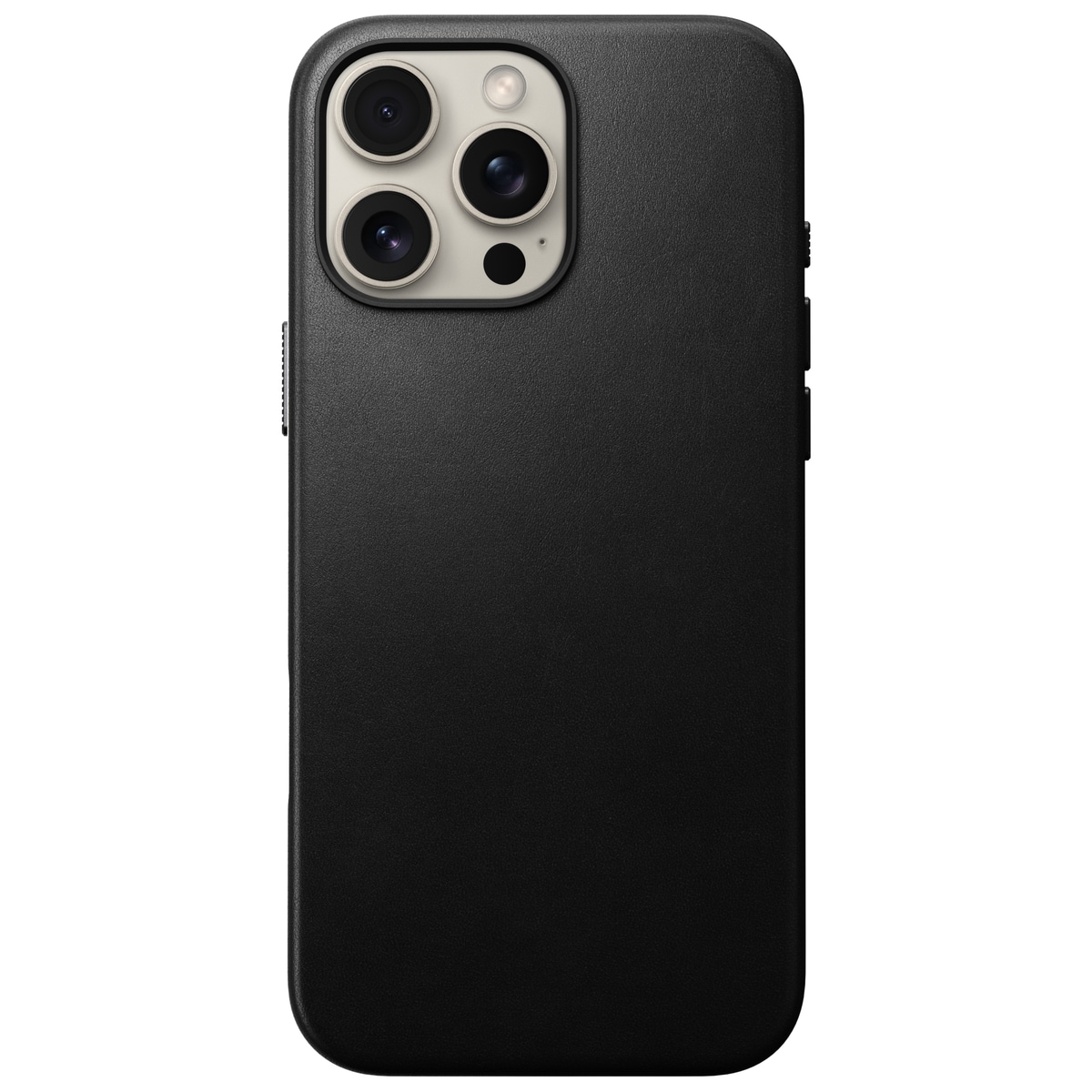 iPhone 16 Pro Max MagSafe-Cover - Traditional Leather Black