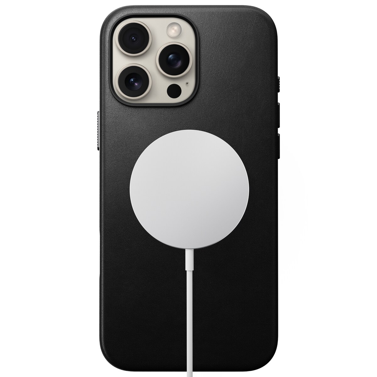 iPhone 16 Pro Max MagSafe-Cover - Traditional Leather Black